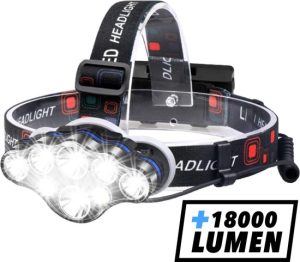 Hoofdlampje - 8 LED-koplampen
